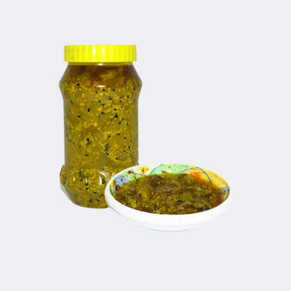 Harimirchi Achar 500gm image 0