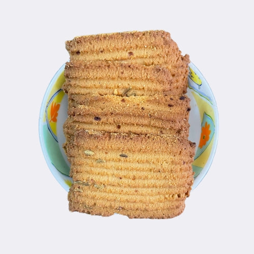 Desi Gud Atta Biscuit 400gm image 1